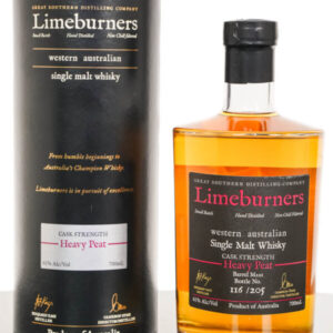 Limeburners Heavy Peat Cask Strength Australian Single Malt Whisky (700ml)