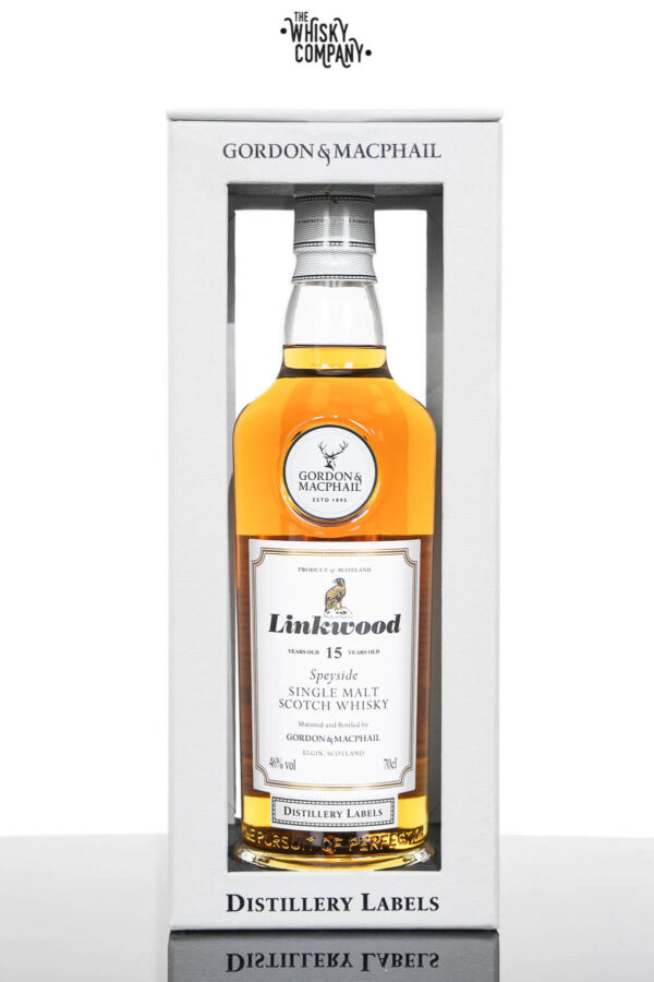 Linkwood Aged 15 Years Speyside Single Malt Scotch Whisky – Gordon & MacPhail (700ml)