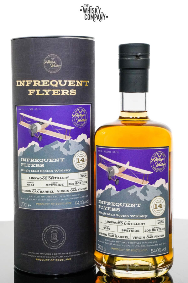 Linkwood 2006 Aged 14 Years Speyside Single Malt Scotch Whisky – Infrequent Flyers (Alistair Walker) (700ml)