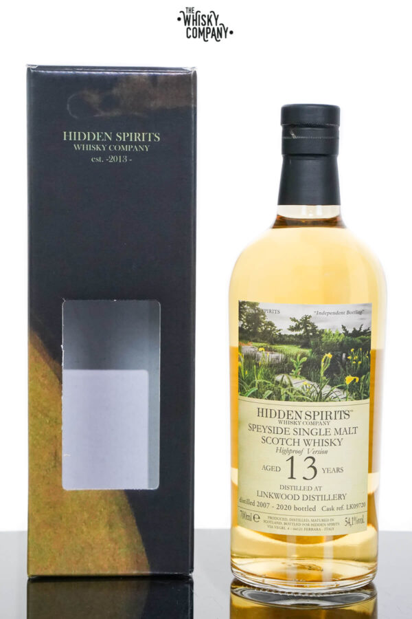 Linkwood 2007 Aged 17 Years Single Malt Scotch Whisky – Hidden Spirits (700ml)