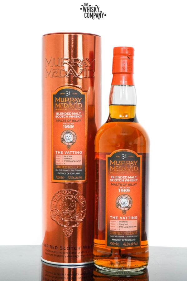 Malts of Islay 1989 Aged 31 Years Vatted Scotch Whisky – Murray McDavid (700ml)