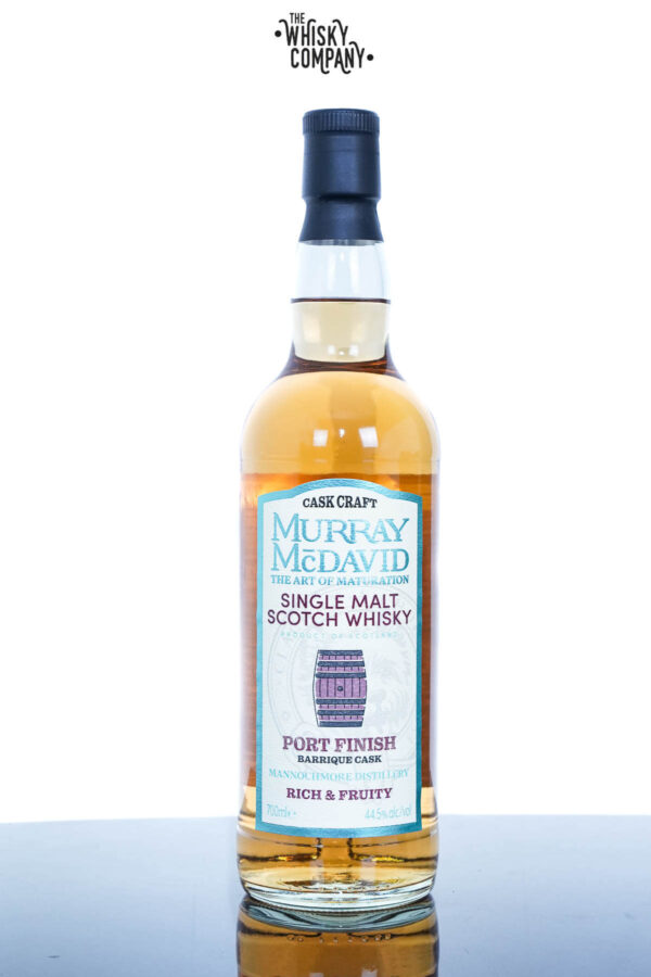 Mannochmore Cask Craft Rich & Fruity Port Finish Single Malt Scotch Whisky – Murray McDavid (700ml)