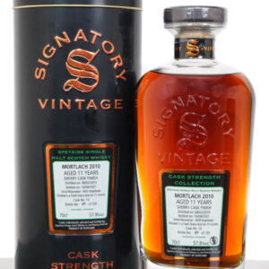 Mortlach 2010 Aged 11 Years Highland Single Malt Scotch Whisky – Signatory Vintage (700ml)
