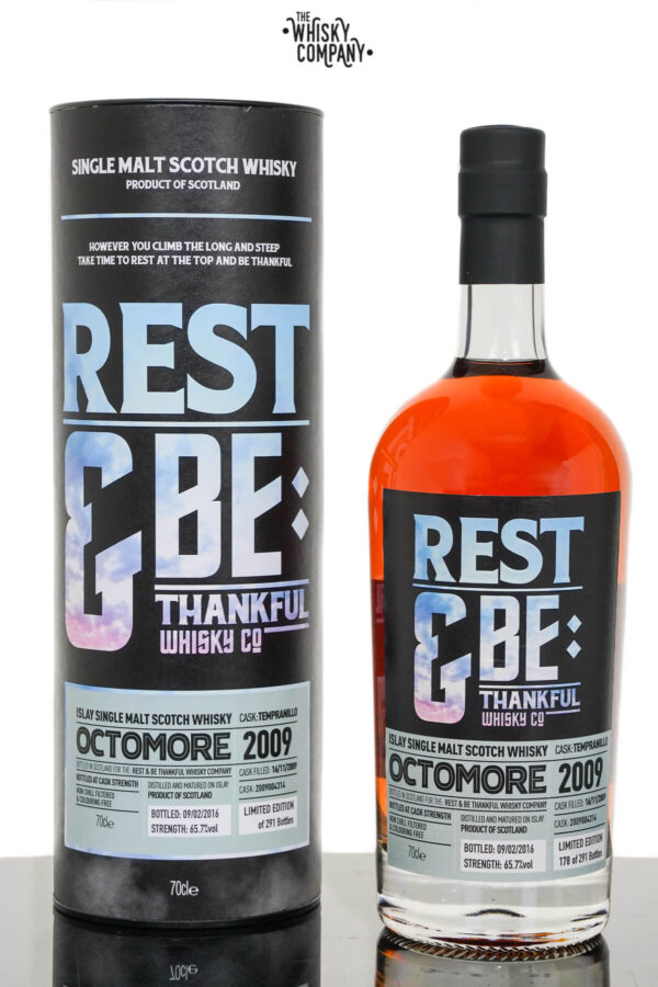 Octomore 2009 Tempranillo Cask Single Malt Scotch Whisky – Rest & Be Thankful (700ml)