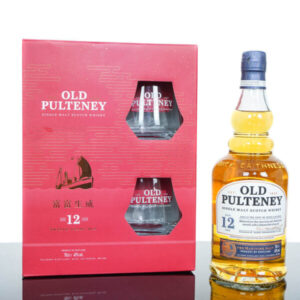 Old Pulteney Aged 12 Years CNY Gift Pack Single Malt Scotch Whisky (700ml)