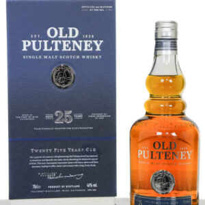 Old Pulteney Aged 25 Years Single Malt Scotch Whisky (700ml)