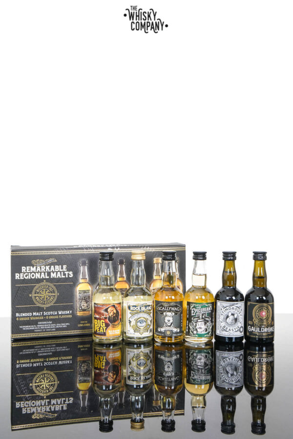 Remarkable Regional Malts Gift Pack Blended Malt Scotch Whisky – Douglas Laing (6 x 50ml)