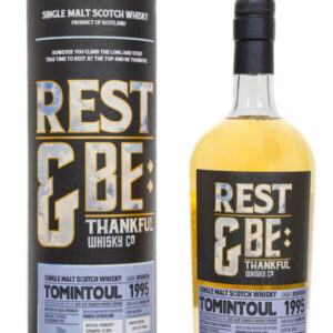 Tomintoul 1995 Aged 29 Years Old Single Malt Scotch Whisky – Rest and be Thankful (700ml)