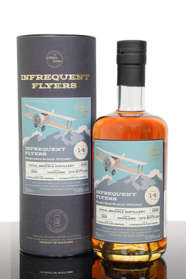 Royal Brackla 2006 Aged 18 years Single Malt Scotch Whisky – Infrequent Flyers (700ml)