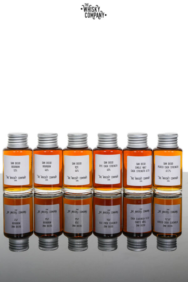 San Diego Distillery – Dram Pack – The Whisky Company Whisky Bar (180ml)