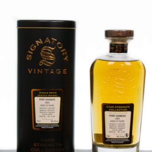 Port Dundas 1991 Aged 25 Years Single Grain Scotch Whisky – Signatory Vintage (700ml)