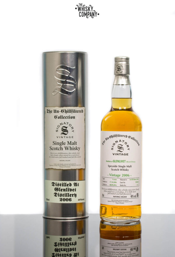 Glenlivet 2006 Aged 9 Years Single Malt Scotch Whisky – Signatory Vintage (700ml)