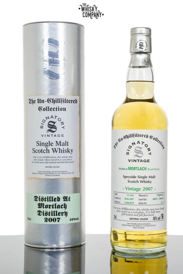 Mortlach 2007 Aged 17 Years UCF Speyside Single Malt Scotch Whisky – Signatory Vintage (700ml)