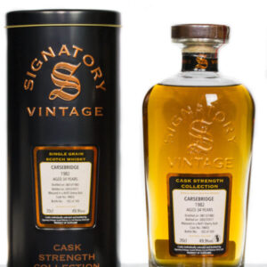 Carsebridge 1982 Aged 34 Years Single Grain Scotch Whisky – Signatory Vintage (700ml)