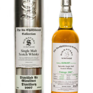 Glenlivet 2007 Aged 10 Years Single Malt Scotch Whisky – Signatory Vintage (700ml)