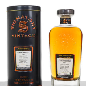 Cameronbridge 1984 Aged 39 Years Single Grain Scotch Whisky – Signatory Vintage (700ml)