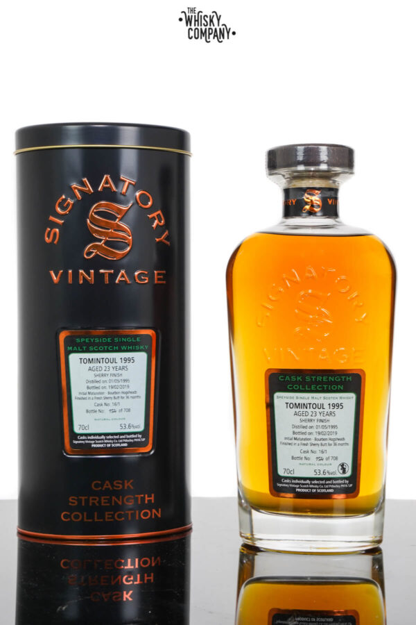 Tomintoul 1995 Aged 29 Years Speyside Single Malt Scotch Whisky – Signatory Vintage (700ml)