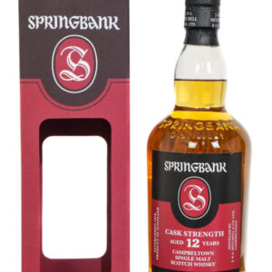 Springbank Aged 12 Years Cask Strength Campbeltown Single Malt Scotch Whisky – 2021 Release (700ml)