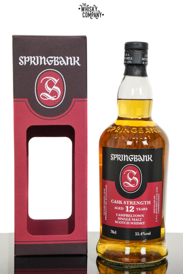 Springbank Aged 12 Years Cask Strength Campbeltown Single Malt Scotch Whisky – 2021 Release (700ml)