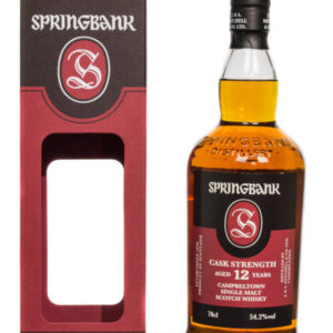 Springbank 12 Years Old Cask Strength Batch 14 Campbeltown Single Malt Scotch Whisky (700ml)