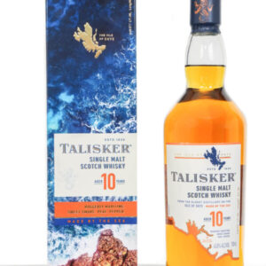 Talisker Aged 10 Years Island Single Malt Scotch Whisky (700ml) – Damaged Packaging