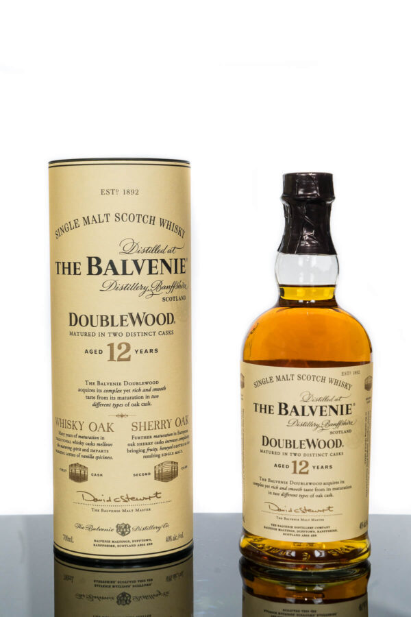The Balvenie Aged 12 Years Doublewood Speyside Single Malt Scotch Whisky (750ml)