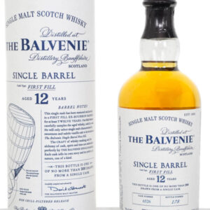The Balvenie Aged 12 Years Single Barrel Speyside Single Malt Scotch Whisky (750ml)