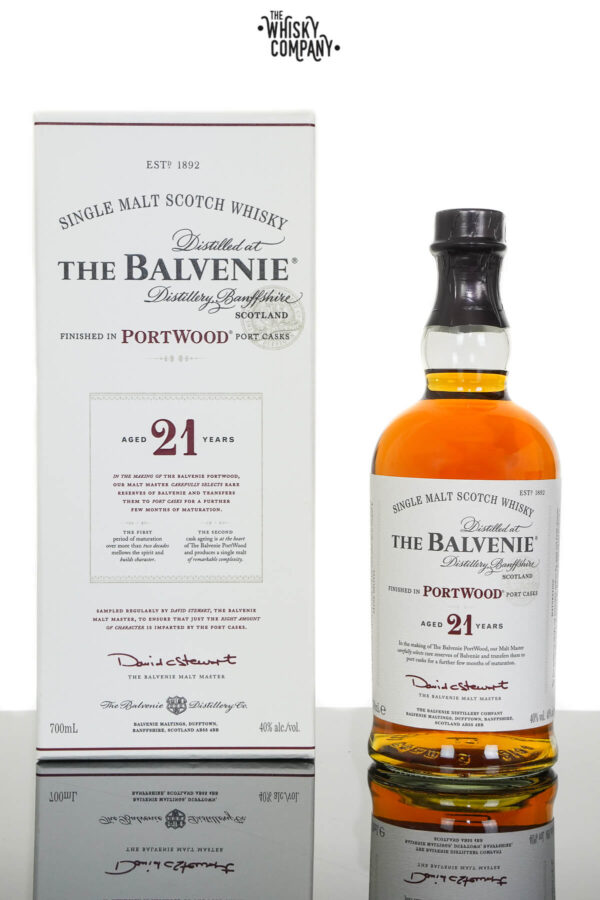 Balvenie Aged 21 Years Speyside Single Malt Scotch Whisky (750ml)