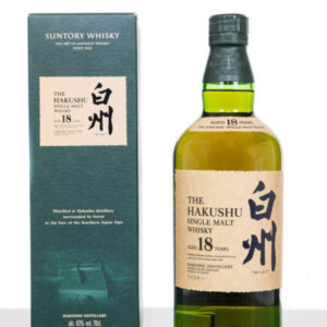 Hakushu Aged 18 Years Japanese Single Malt Whisky (700ml)