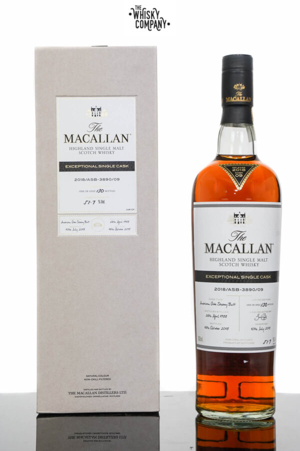 The Macallan Exceptional Single Cask 2018/ASB-3890/09 Single Malt Scotch Whisky (700ml)