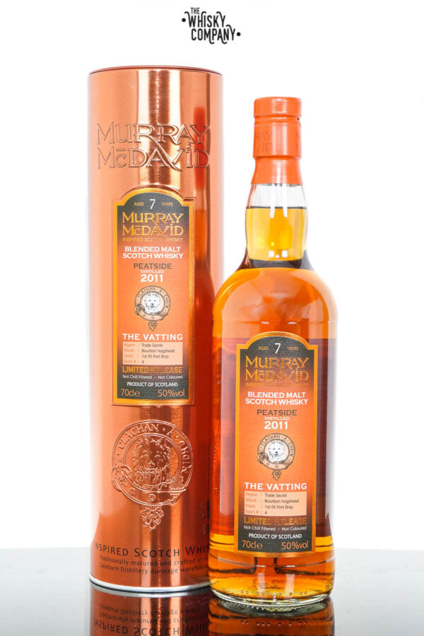 Peatside 2011 Aged 7 Years Vatted Scotch Whisky – Murray McDavid (700ml)