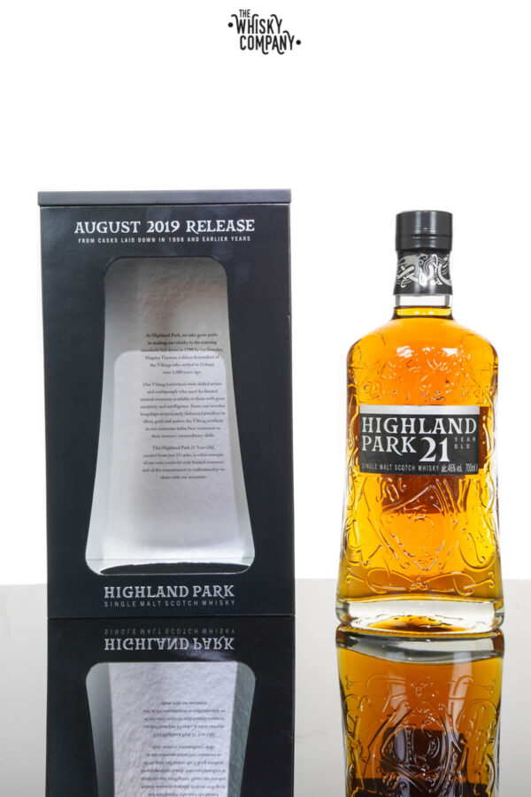 Highland Park 21 Years Old Single Malt Scotch Whisky – 2019 Release (700ml)