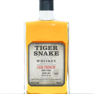 Tiger Snake Cask Strength Aged 9 Years Small Batch Australian Whiskey (700ml)