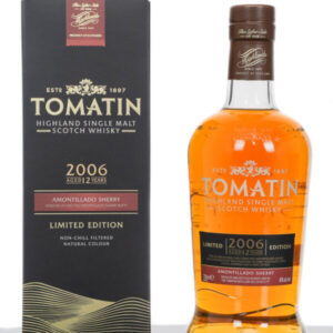 Tomatin 18 Years Old 2006 Amontillado Sherry Cask Finish Single Malt Scotch Whisky (700ml)