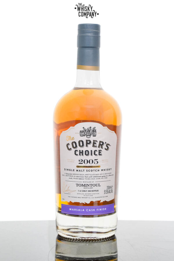 Tomintoul 2005 Aged 19 Years Single Malt Scotch Whisky – The Cooper’s Choice #9388 (700ml)