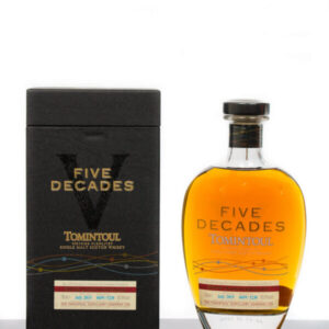 Tomintoul Five Decades 50th Anniversary Speyside Single Malt Scotch Whisky (700ml)
