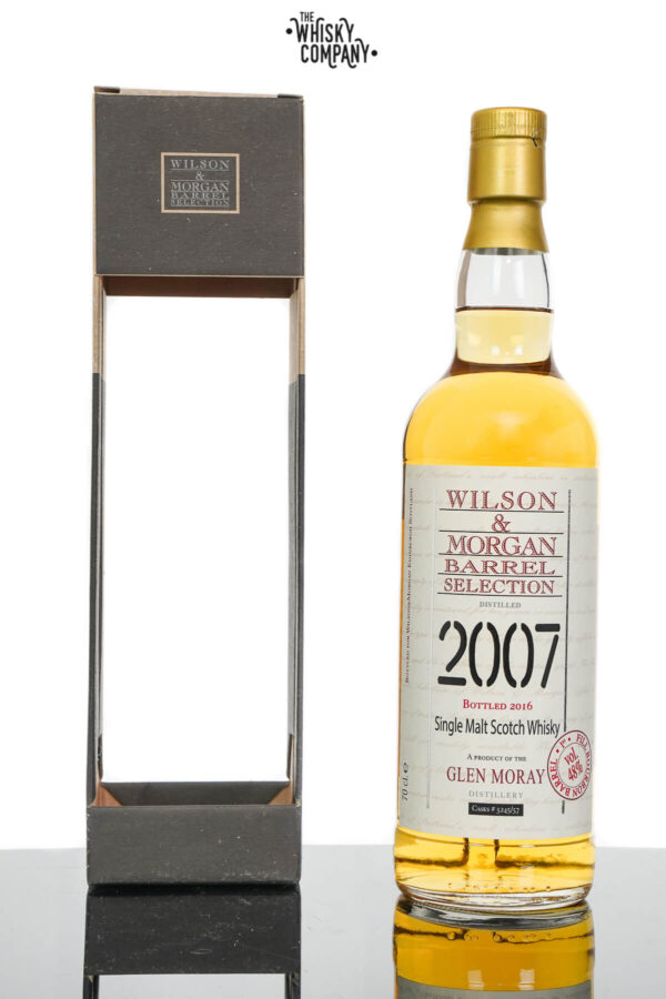 Glen Moray 2007 Aged 9 Years Single Malt Scotch Whisky – Wilson & Morgan (700ml)