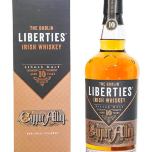The Dublin Liberties Aged 10 Years Copper Alley Single Malt Irish Whiskey (700ml)