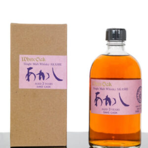 Akashi White Oak Sake Cask Aged 3 Years Japanese Single Malt Whisky (500ml)