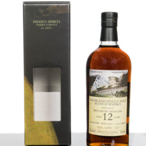 Hidden Spirits Ben Nevis 12 Years Old Speyside Single Malt Scotch Whisky (700ml)